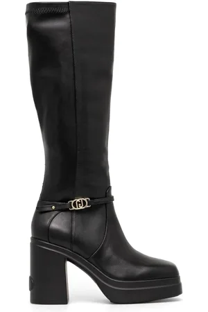 Liu Jo Stiefel mit Logo-Schild
