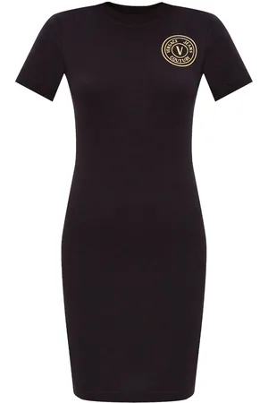 VERSACE Kleid mit V-Emblem