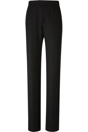 Alexander McQueen Hose mit Satinbesatz