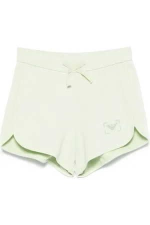 Emporio Armani Shorts mit Logo-Stickerei