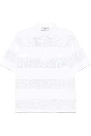 COPERNI Poloshirt mit Kristallen