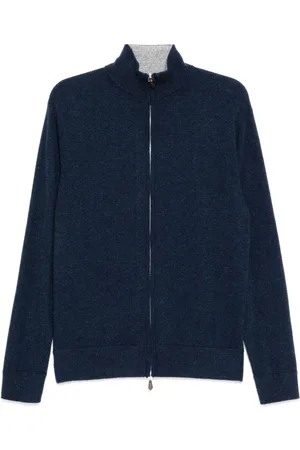 N.PEAL Knightsbridge Pullover mit Reißverschluss
