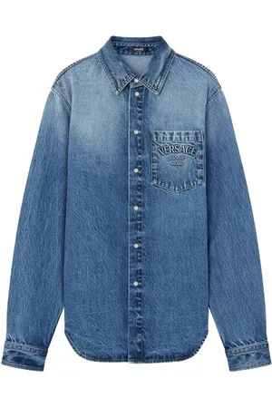 VERSACE Milano Stamp Jeanshemd