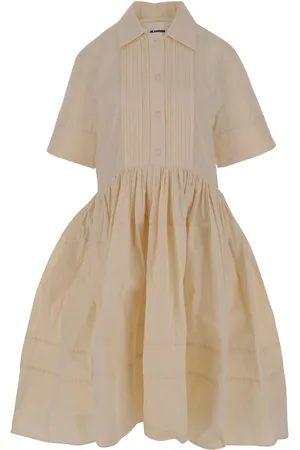 Jil Sander Midikleid mit kurzen Ärmeln