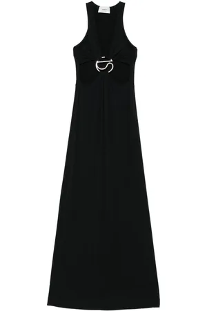 COPERNI Cut-Out-Maxikleid mit C-Logo