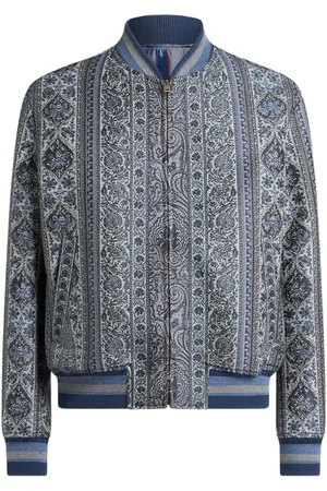 Etro Bomberjacke mit Jacquard-Blumenmuster