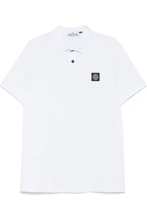 Stone Island Poloshirt aus Piqué