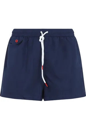 Kiton Badeshorts mit Logo-Schild