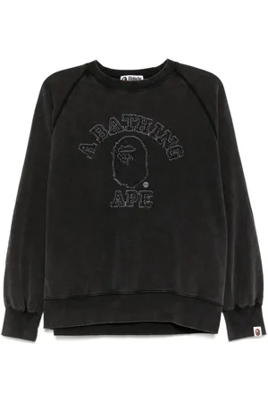 A Bathing Ape Sweatshirt mit Logo-Patch