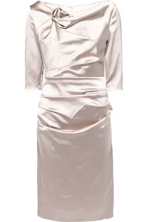 TALBOT RUNHOF Kleid mit drapiertem Detail