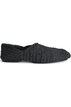Jil Sander Slipper mit Webmuster