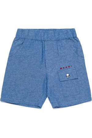 Marni Shorts mit Logo-Stickerei