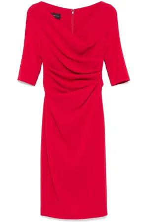 TALBOT RUNHOF Midikleid mit Raffungen