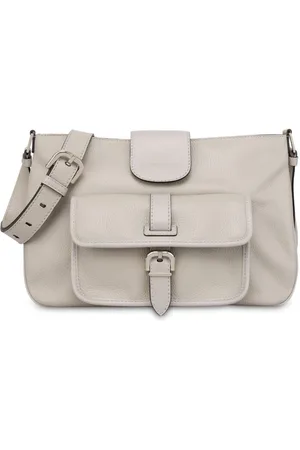 Alberta Ferretti Schultertasche aus Leder