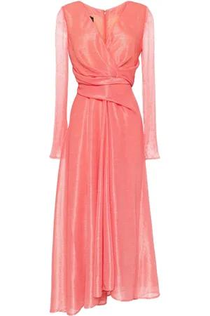 TALBOT RUNHOF Midikleid im Wickelstil