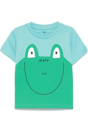 Stella McCartney T-Shirt mit Frosch-Print