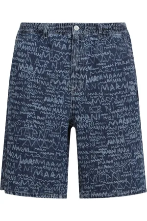 Marni Shorts mit Logo-Print