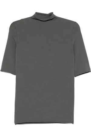 ALYSI T-Shirt aus Krepp