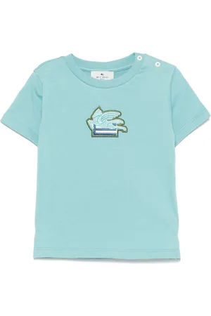 Etro T-Shirt mit Pegaso-Stickerei