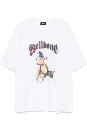 We11 Done T-Shirt mit grafischem Print