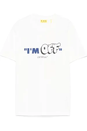 OFF-WHITE T-Shirt mit Logo-Zitat