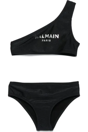 Balmain Bikini mit Logo-Print