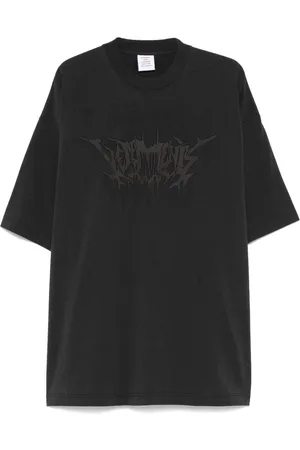 Vetements T-Shirt mit Logo-Print