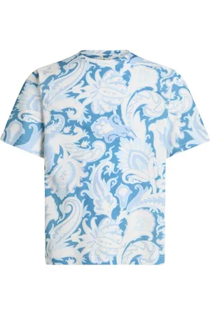 Etro T-Shirt mit Blumen-Print