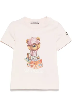 Moncler T-Shirt mit Teddy-Print