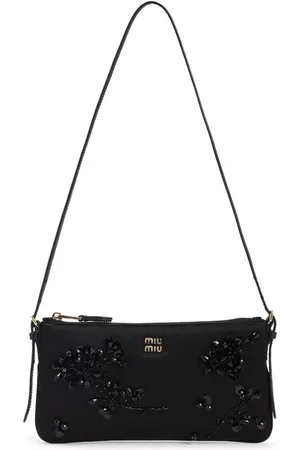 Miu Miu Bestickte Schultertasche