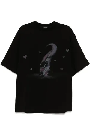 We11 Done T-Shirt mit grafischem Print