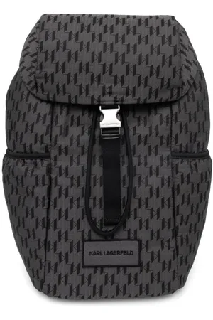 Karl Lagerfeld Jacquard-Rucksack mit Monogramm