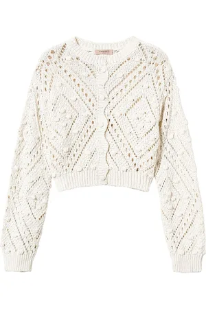 Twin-Set Gehäkelter Cardigan