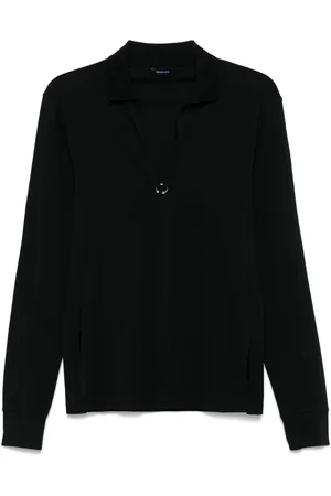 MUGLER Poloshirt mit Piercing