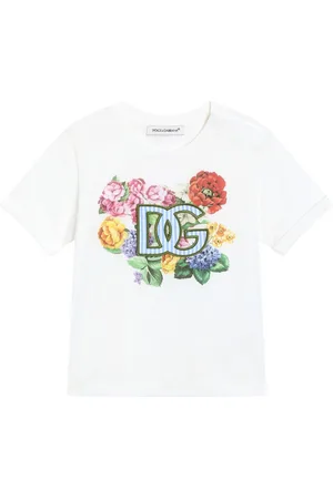 Dolce & Gabbana T-Shirt mit Logo-Stickerei