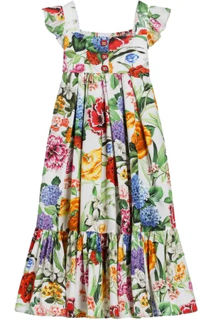 Dolce & Gabbana Kleid mit Blumen-Print
