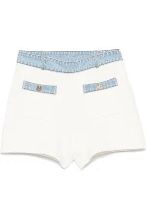 Maje Shorts mit Jeansbesatz