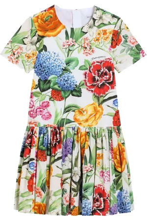 Dolce & Gabbana Kleid mit Blumen-Print