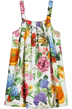 Dolce & Gabbana Kleid mit Blumen-Print