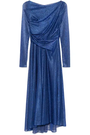 TALBOT RUNHOF Gerafftes Midikleid