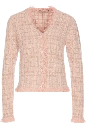 Twin-Set Jacke mit ausgefransten Kanten