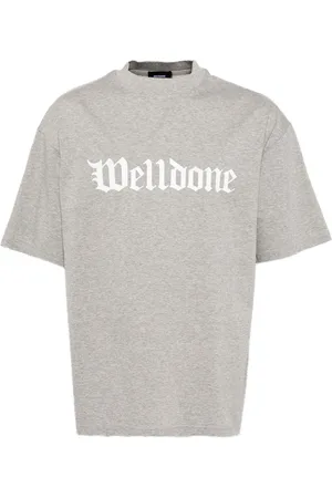 We11 Done T-Shirt mit Logo-Print