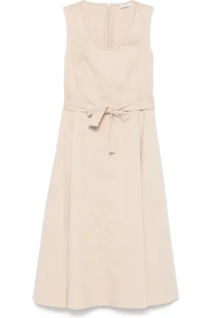PESERICO SIGN Midikleid aus Popeline