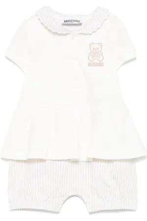 Moschino Strampler mit Teddy