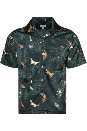 Rhude Hemd mit Scramble Dog-Print