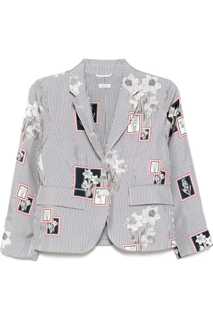 Thom Browne Gestreiftes Sakko