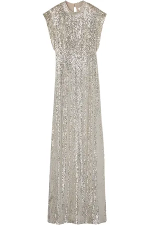 ST. JOHN Abendkleid mit Tüll