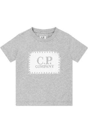 C.P. Company T-Shirt mit Logo-Stickerei