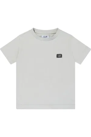 C.P. Company T-Shirt mit Logo-Stickerei