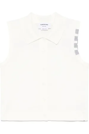 Thom Browne 4-Bar Trägershirt
